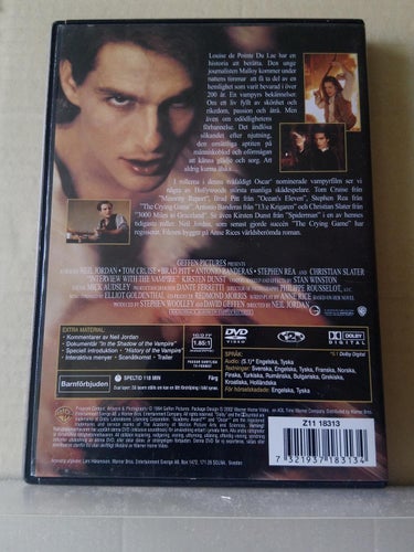 En vampyrs bekännelse, Ny utgåva, Dvd