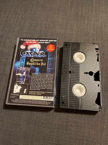 Casper: Caspers Spökliga Jul (2000) - Svenskt tal, VHS (Beg)