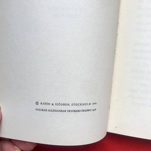 BOLLARULLA Sju sagor från söderåsen Edith Unnerstad 1958