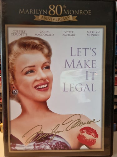 Let's Make It Legal (1951) Richard Sale med Marilyn Monroe, Claudette Colbert.
