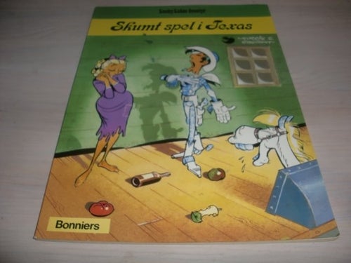 Lucky Lukes Äventyr nr 24 - Skumt spel i Texas