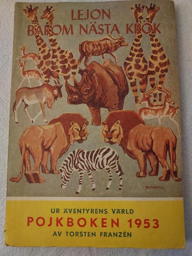 POJKBOKEN 1953 13,5x19,5 cm !