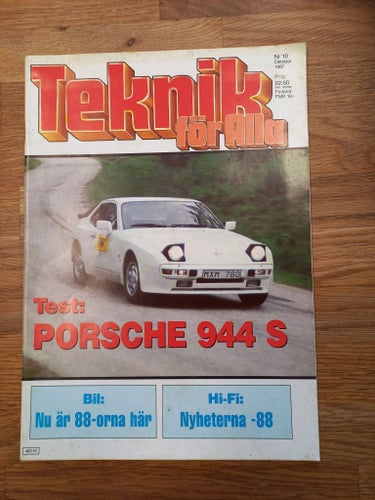Teknik för Alla Nr 10 1987