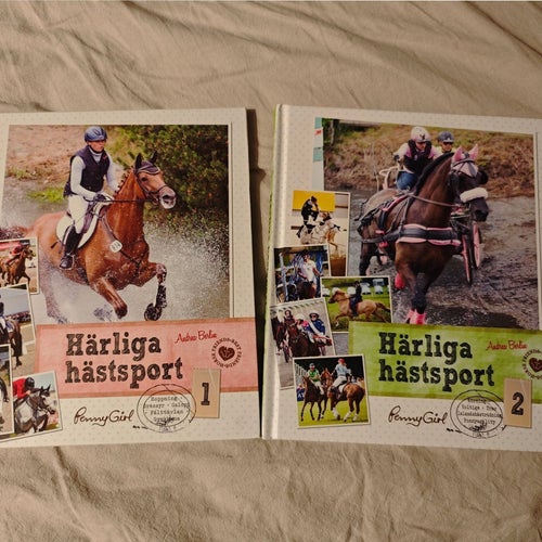 Härliga hästsport 1 & 2 av Andrea Bühle