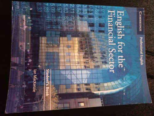 English for the Financial Sector av Ian MacKenzie