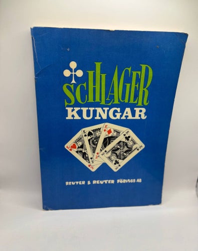 Schlagerkungar – Reuter & Reuter Förlag 1971 Sångbok Schlager