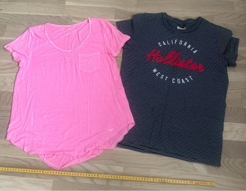 Hollister T-shirt 2-pack str. S-M