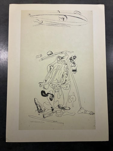 Salvador Dali! ! Litografiskt tryck från 1967 i riktigt fint skick!