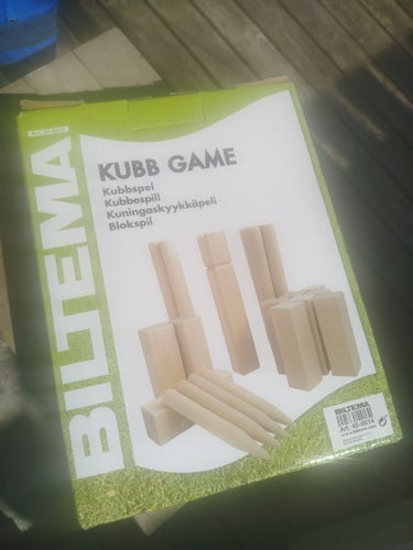 Kubbspel Biltema