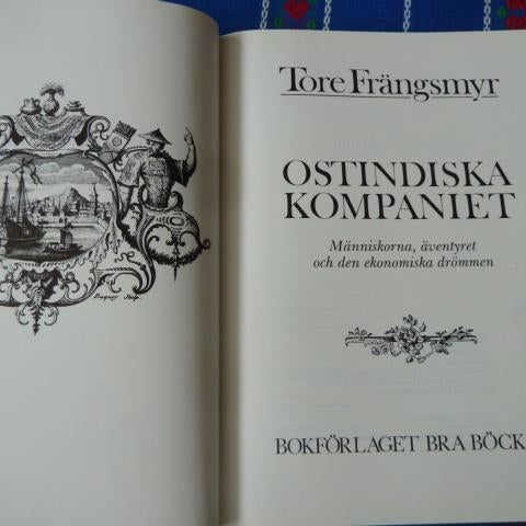 OSTINDISKA KOMPANIET,  T. FRÄNGSMYR,  1976,  BÖCKER