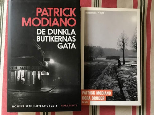 DE DUNKLA BUTIKERNAS GATA + DORA BRUDER Patrick Modiano