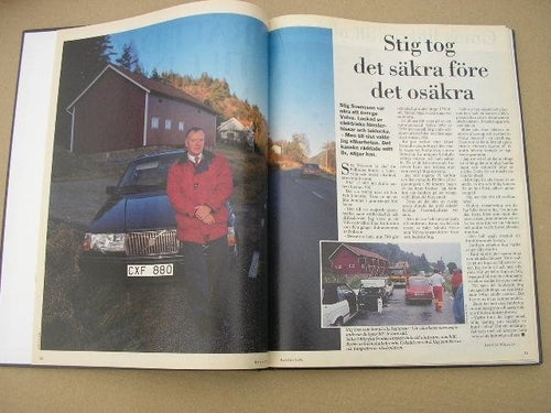 VOLVO Tidning Ratten Inbunden 1992 240 Rekordbil 658 850 Duett 945 m.m.