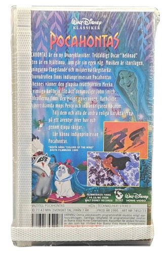 Pocahontas, VHS NY