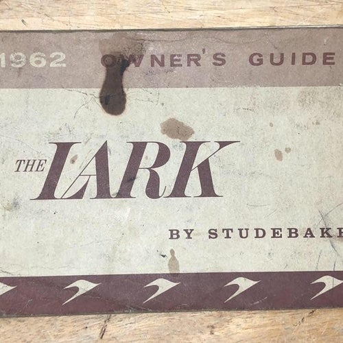 1962 Studebaker "The Lark" Owner´s Guide