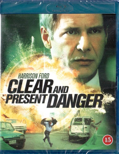 Clear and Present Danger 1994 Blu-ray NY