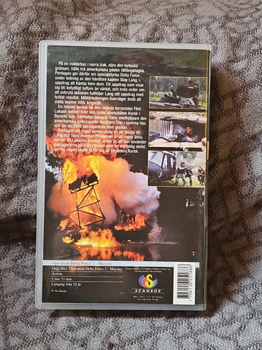 Operation Delta Force 2 - Mayday VHS