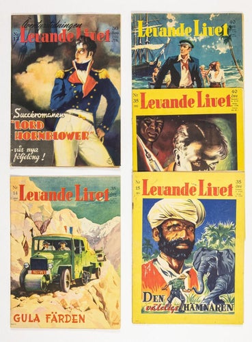 5st Tidningar - Levande Livet - 1947-52
