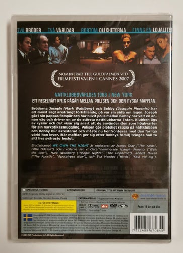 We own the night - DVD - (Inplastad)