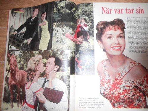 Allas nr2 1960 Debbie Reynolds, Charlie Norman, Bibbi Nyström