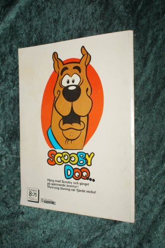 SERIEALBUM PRESENTALBUM SCOOBY DOO 4 ÄVENTYR I DETTA ALBUM HELT iFÄRG tryckt1978