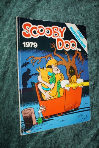 SERIEALBUM PRESENTALBUM SCOOBY DOO 4 ÄVENTYR I DETTA ALBUM HELT iFÄRG tryckt1978