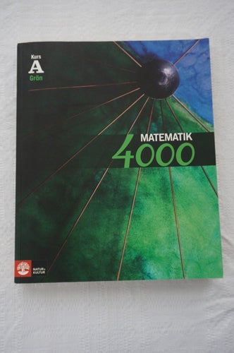 Matematik 4000 - Kurs A Grön