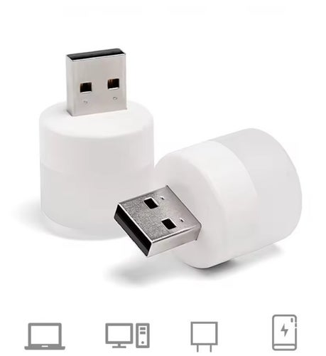 5V 1W Mini USB Night Light USB Plug Small Reading Lamp Book Lamps LED