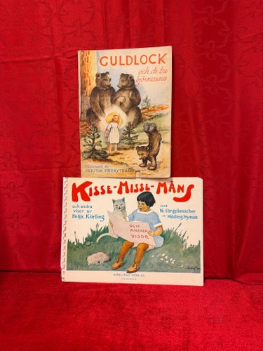 Två nostalgiska barnböcker – Guldlock och de tre björnarna & Kisse-Misse-Måns