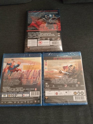 Superman Red Son, Man of Tomorrow, The Death and Return of Superman Blu-ray/DVD
