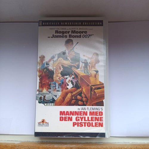 Mannen med den gyllene pistolen - VHS