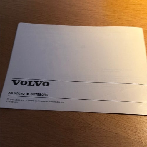 Volvo 242 244 245 Avgaskontroll 1977