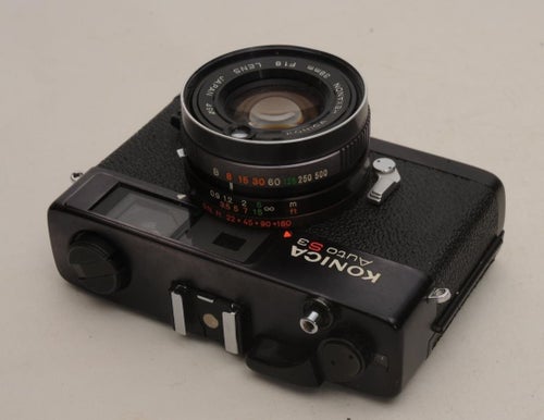 Analog kamera Konica Auto S3 Defekt!!!