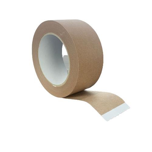 Packtejp Papper 6-pack 50mm x 50m Tape Tejp Brun Papperstejp