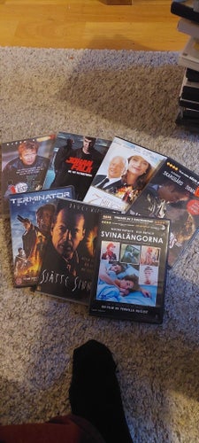 50 DVD-filmer - Blandade titlar