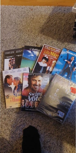 50 DVD-filmer - Blandade titlar