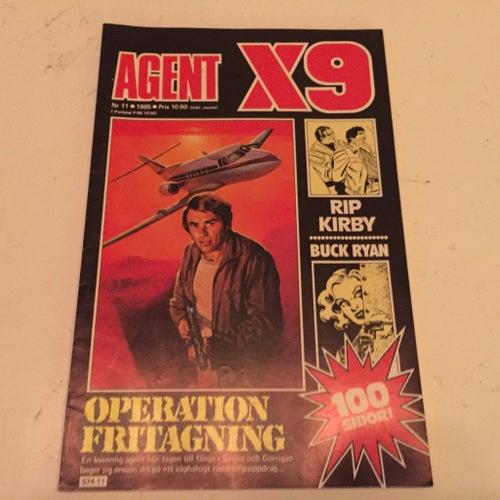 AGENT X9, NR 11 1985.