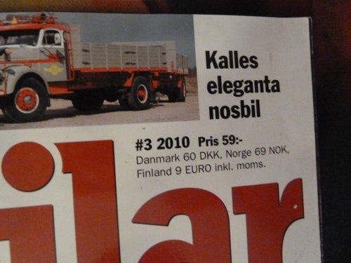 KLASSISKA LASTBILAR, NR 3-2010, TIDNING