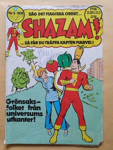Shazam! nr 9 från 1974