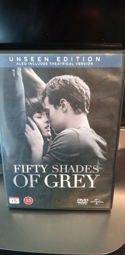 DVD - FIFTY SHADES OF GREY -- UNSEEN EDITION (SVENSK TEXT I FILMEN)