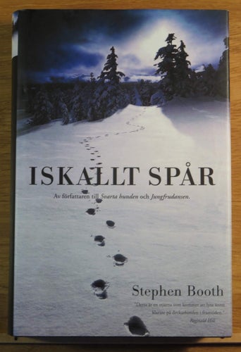 Stephen Booth Iskallt spår Inbunden Nyskick!