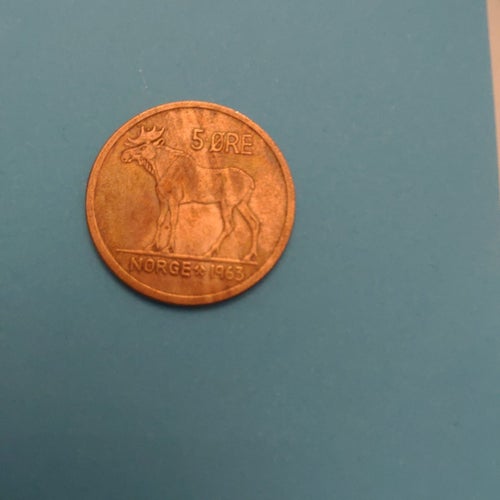 Norsk 5 Öre - 1963 CO-0003