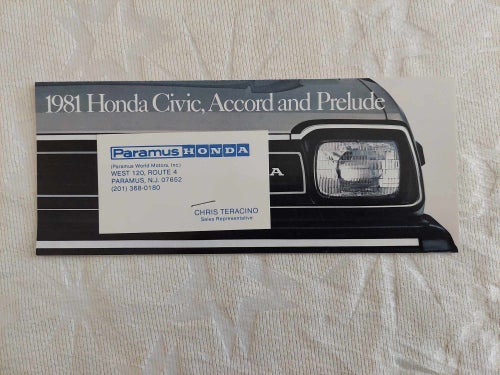Honda 1981 USA ..
