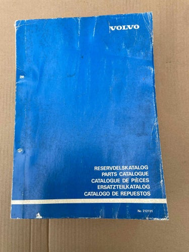 VOLVO Reservdelskatalog / Parts Catalogue 240 260 1975 - 1978