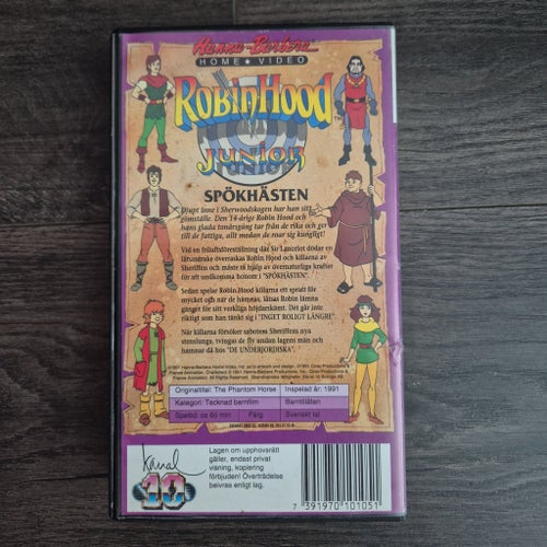 Robin Hood Junior - Spökhästen (VHS)