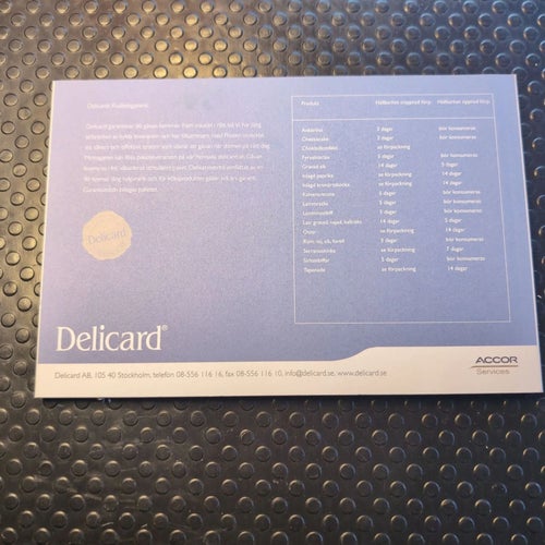 Recept från Delicard