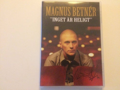 Magnus Betnér - Inget är heligt - Med autograf!