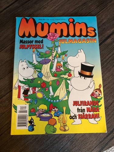 Mumins Julmagasin Mumintrollet