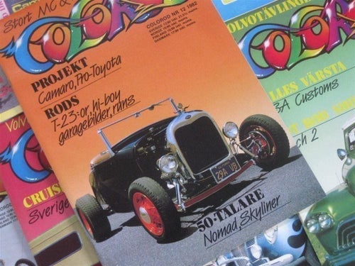 COLOROD 1982 1983 13 nummer Hot Rod Custom HD