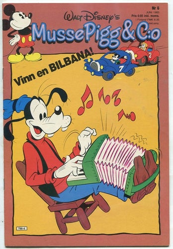 Musse Pigg & Co 1983 nr 6 Kalle Anka tillbaka till naturen