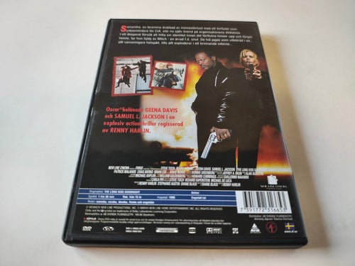 The Long Kiss Goodnight m. Geena Davis och Samuel L. Jackson på DVD